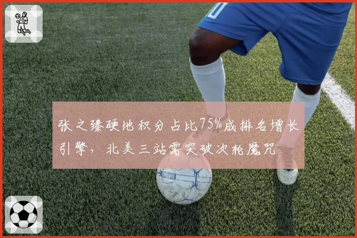 张之臻硬地积分占比75%成排名增长引擎,北美三站需突破次轮魔咒